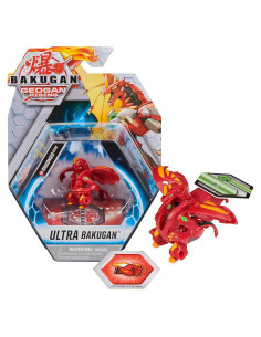 Bakugan Ultra Dragonoid 7.62 cm con BakuCores y cartas