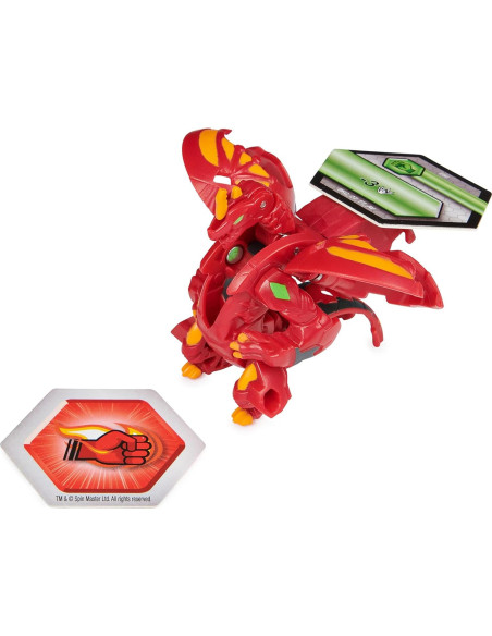 Bakugan Ultra Dragonoid 7.62 cm con BakuCores y cartas