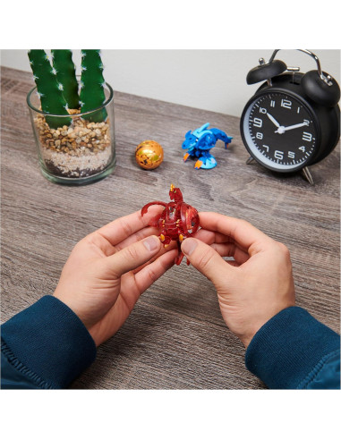 Bakugan Ultra Dragonoid 7.62 cm con BakuCores y cartas