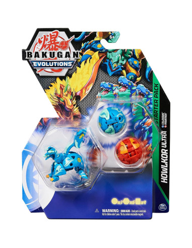 Bakugan Evolutions 3-Pack Howlkor Ultra y Colossus