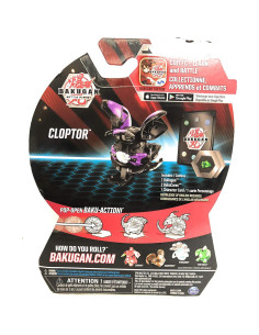 Bakugan Darkus Cloptor 5,08 cm Transformable Coleccionable 2