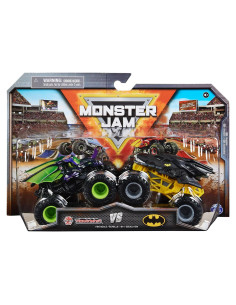 Camiones Monster Jam Spin Master Dragonoid y Batman 1:64