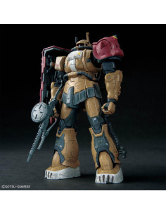 Modelo Zaku II F Type Solari Bandai HG 1/144 Detalles CGI 2