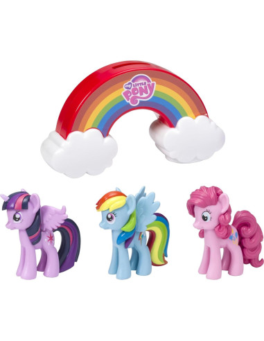 DecoSet My Little Pony Toppers de Pastel 4 Piezas