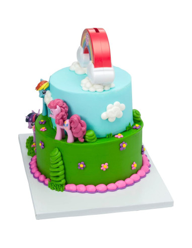 DecoSet My Little Pony Toppers de Pastel 4 Piezas