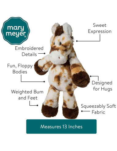 Peluche Pony S'Mores Mary Meyer 33 cm Suave y Lavable