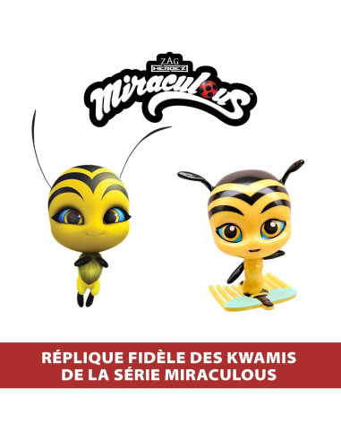 Figuras Kwami Miraculous Bandai Pack 8 - Tikki, Plagg y más