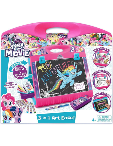 Caballete de Arte My Little Pony 3-en-1 con Almacenamiento