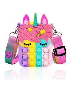 Cartera Fidget Civan Pop Unicornio para Niñas y Niños