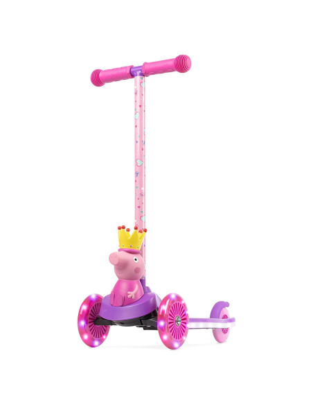 Patinete Voyager Peppa Pig 3 Ruedas Iluminado 3,15 kg Patinete Voyager Peppa Pig 3 Ruedas Iluminado 3,15 kg