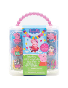 Kit de Collares Peppa Pig Tara Toys 5 charms y 150 cuentas