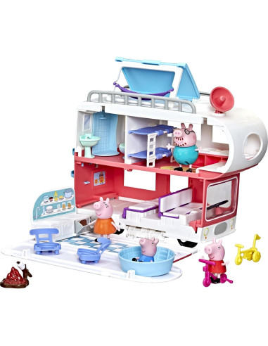 Casa Rodante Peppa Pig con Sonidos y Figuras 3+