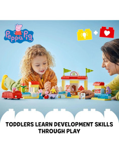 LEGO DUPLO Peppa Pig Supermercado 70 Piezas Juguete Infantil 2