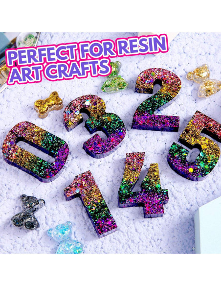 Purpurina Holográfica Gruesa LEOBRO 15 Colores 150g para Manualidades