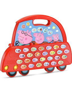 Coche Alfabético Peppa Pig VTech con sonidos y letras 2