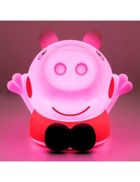 Lámpara Nocturna Peppa Pig Paladone 15 cm Recargable