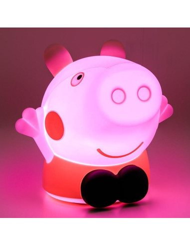 Lámpara Nocturna Peppa Pig Paladone 15 cm Recargable