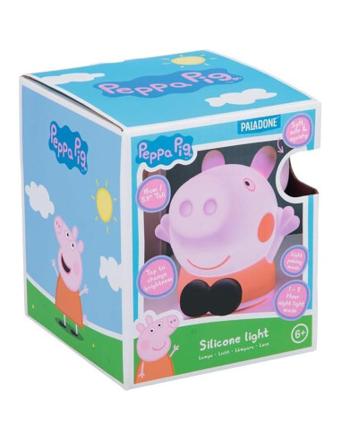 Lámpara Nocturna Peppa Pig Paladone 15 cm Recargable