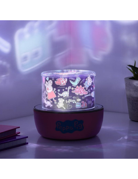 Luz Proyector Peppa Pig Paladone - 4 Modos y Sonidos