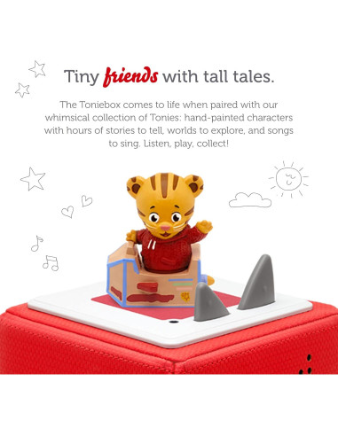 Figura de Juguete de Audio Tonies Daniel Tiger 14 Canciones
