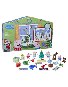 Calendario de Adviento Peppa Pig con 24 Juguetes Sorpresa