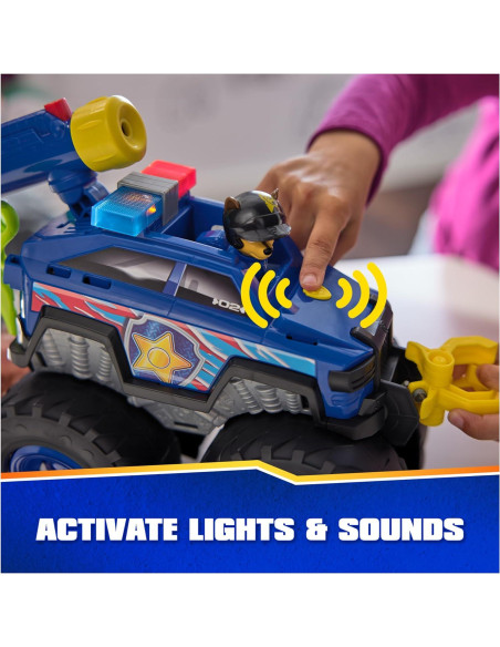 Camión de Juguete PAW Patrol Chase con Lanzador y Luces