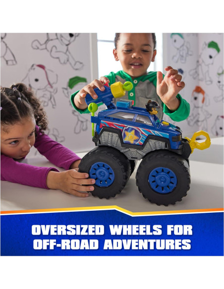 Camión de Juguete PAW Patrol Chase con Lanzador y Luces