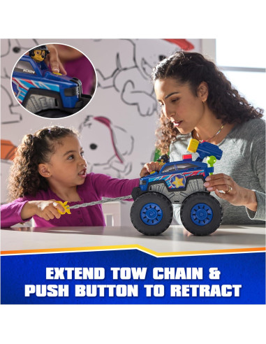 Camión de Juguete PAW Patrol Chase con Lanzador y Luces
