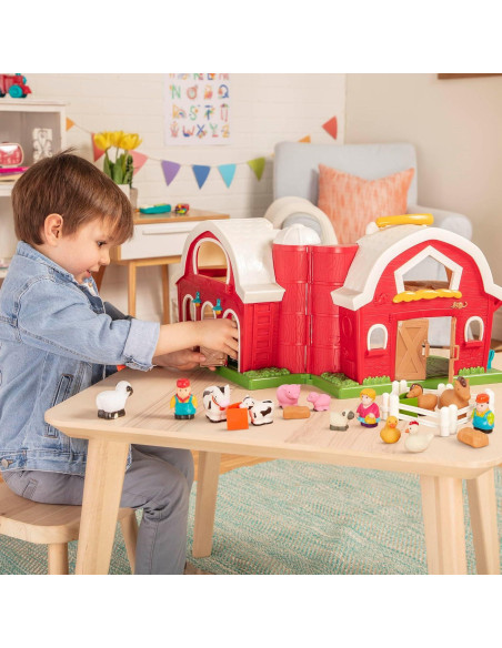 Juego de Granja Battat - 25 Piezas con Animales y Accesorios