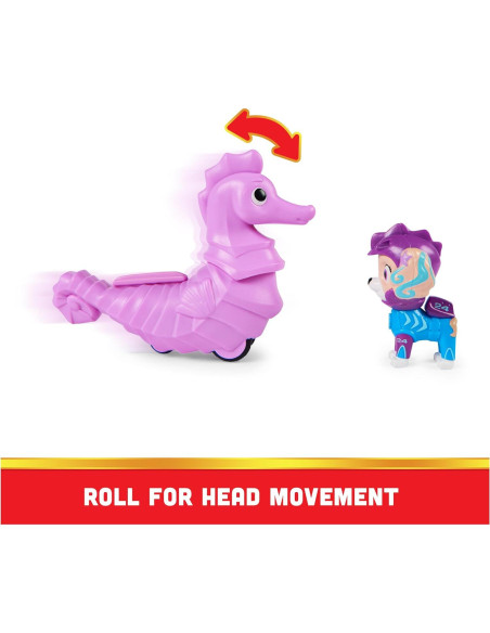 Figuras de Acción PAW Patrol Aqua Pups Coral y Caballito