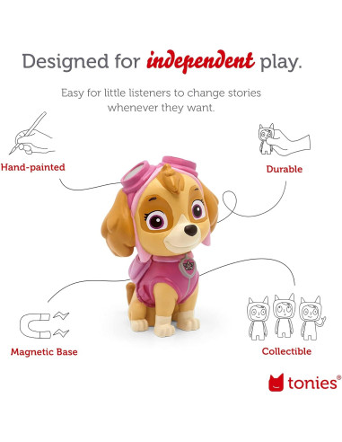 Figura de Juguete Skye Tonies PAW Patrol 3 Historias