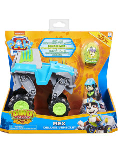 Vehículo Deluxe de Rescate Dino Rex PAW Patrol con Figura 2