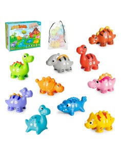 Juguete Educativo Dinosaurios 52 PCS ABC para Niños
