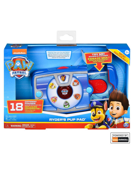 Set de Juego de Rol PAW Patrol Ryder con Pup Pad Set de Juego de Rol PAW Patrol Ryder con Pup Pad