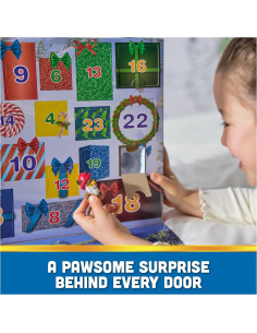 Calendario de Adviento PAW Patrol 2024 con 24 Juguetes 2