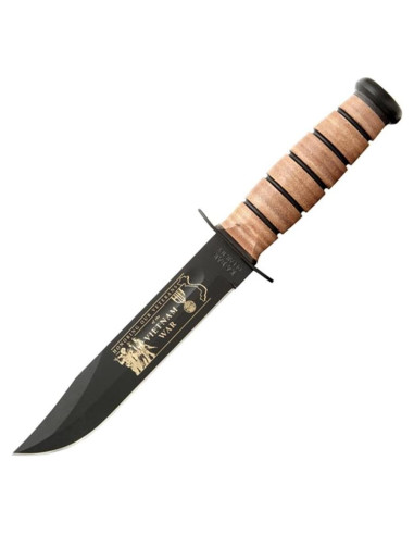 Cuchillo Conmemorativo KA-BAR 9139 Ejército EE. UU. Vietnam 17.78 cm
