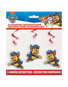 Decoraciones Colgantes Paw Patrol - Paquete de 3 - 66 cm