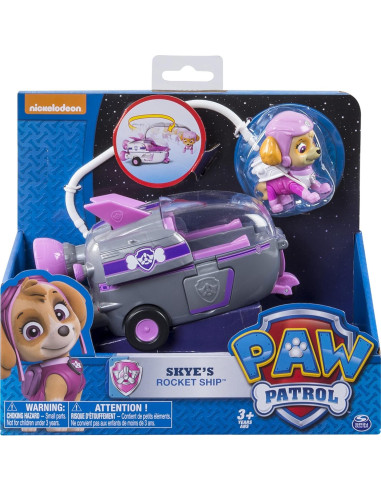 Cohete de Skye Patrulla Canina con Figura - Spin Master