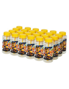 Juguete de Fiesta Burbujas Paw Patrol 24 Botellas 120 ml