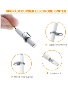 Electrodo de Encendido Bosch 00631633 - Reemplazo Quemador 2 Pcs 2