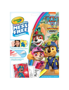Libro de Colorear Crayola Color Wonder Paw Patrol 18 Páginas
