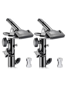 Soporte de Abrazadera de Metal KAGYOKU 2 Pcs para Reflectores