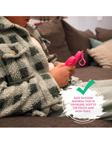 Juguete Sensorial Paw Patrol Pop It con Llavero - Rosa