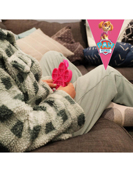 Juguete Sensorial Paw Patrol Pop It con Llavero - Rosa