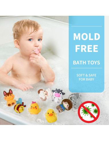 Títeres de Dedo de Granja Oriate 10 Pcs Juguetes para Bebés