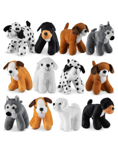 Perros de Peluche Bedwina - Paquete de 72 - 15 cm Altura