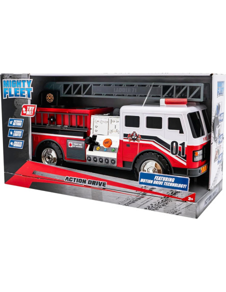 Camión de Bomberos Action Drive Mighty Fleet 40,64 cm