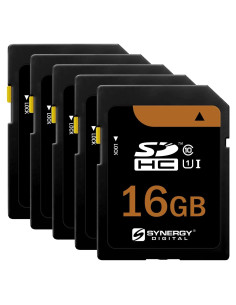 Tarjeta de Memoria SDHC 16GB Synergy Digital Clase 10 UHS-I