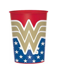 Vaso de Fiesta Amscan Wonder Woman 473 ml Multicolor