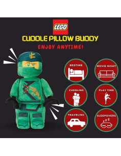 Almohada de Peluche Franco Lego Ninjago 35.56x11.43 cm 2
